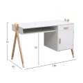 CHILDREN'S ROOM 6PCS SET PACK PASCHAL FK21337 PINE WOOD--MELAMINE-WHITE CHILDREN'S ROOM 6PCS SET PACK PASCHAL FK21337 PINE WOOD--MELAMINE-WHITE