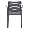 ARMCHAIR OUTDOOR FLAN FK6369.10 POLYPROPYLENE IN GREY 57x56x82.5Hcm. ARMCHAIR OUTDOOR FLAN FK6369.10 POLYPROPYLENE IN GREY 57x56x82.5Hcm.