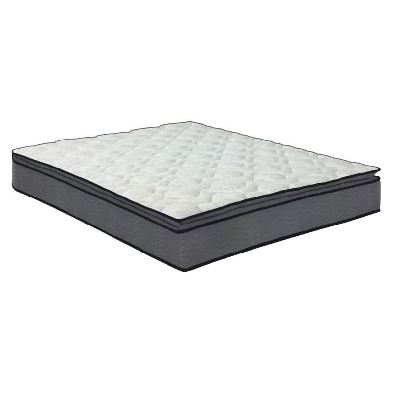 DOUBLE BED WITH MATTRESS KENDRA FK10720.01 GREY VELVET WITH STORAGE SPACE--FOR 160x200cm