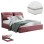 DOUBLE BED & MATTRESS KENDRA FK10830.02 DUSTY PINK VELVET WITH STORAGE SPACE--FOR 160x200cm