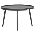 OUTDOOR ROUND COFFEE TABLE TEROC FK6434.01 ALUMINUM IN GREY Φ70x44Hcm OUTDOOR ROUND COFFEE TABLE TEROC FK6434.01 ALUMINUM IN GREY Φ70x44Hcm