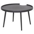 OUTDOOR ROUND COFFEE TABLE TEROC FK6434.01 ALUMINUM IN GREY Φ70x44Hcm OUTDOOR ROUND COFFEE TABLE TEROC FK6434.01 ALUMINUM IN GREY Φ70x44Hcm