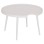 OUTDOOR ROUND COFFEE TABLE TEROC FK6434.02 ALUMINUM IN WHITE Φ70x44Hcm