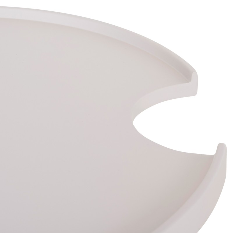 OUTDOOR ROUND COFFEE TABLE TEROC FK6434.02 ALUMINUM IN WHITE Φ70x44Hcm OUTDOOR ROUND COFFEE TABLE TEROC FK6434.02 ALUMINUM IN WHITE Φ70x44Hcm