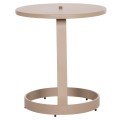 OUTDOOR SIDE TABLE MINO FK6433.03 ALUMINUM & ROPE IN CAPPUCCINO Φ47x53Hcm. OUTDOOR SIDE TABLE MINO FK6433.03 ALUMINUM & ROPE IN CAPPUCCINO Φ47x53Hcm.