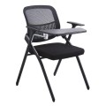CONFERENCE CHAIR FOLDABLE WITH WRITING BOARD DENO FK1209.01 MESH FABRIC BLACK 65x63x82Hcm CONFERENCE CHAIR FOLDABLE WITH WRITING BOARD DENO FK1209.01 MESH FABRIC BLACK 65x63x82Hcm