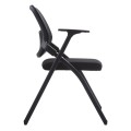 CONFERENCE CHAIR FOLDABLE WITH WRITING BOARD DENO FK1209.01 MESH FABRIC BLACK 65x63x82Hcm CONFERENCE CHAIR FOLDABLE WITH WRITING BOARD DENO FK1209.01 MESH FABRIC BLACK 65x63x82Hcm