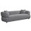 SOFA 3-SEATER ARCTIS FK3327.01 GREY FABRIC 229x88x88Hcm.