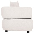 SOFA 3-SEATER ARCTIS FK3327.02 LIGHT BEIGE FABRIC 229x88x88Hcm. SOFA 3-SEATER ARCTIS FK3327.02 LIGHT BEIGE FABRIC 229x88x88Hcm.