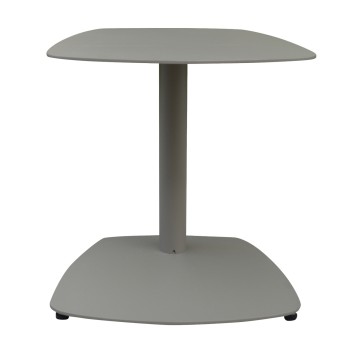 SUNBED SIDE TABLE CARET FK6563.03 ALUMINUM IN LIGHT GREY (TAUPE) 40x39x42Hcm. SUNBED SIDE TABLE CARET FK6563.03 ALUMINUM IN LIGHT GREY (TAUPE) 40x39x42Hcm.