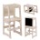 LEARNING TOWER WITH BLACKBOARD RICKI FK18345.01 PINE WOOD IN NATURAL 37x40x84Hcm