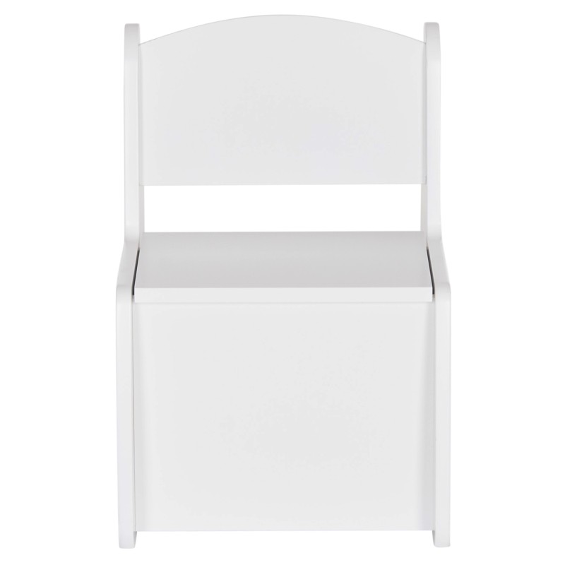 KID'S CHAIR WITH STORAGE SPACE RICKI FK18343.03 PLYWOOD/MDF IN WHITE 33x43x47Hcm KID'S CHAIR WITH STORAGE SPACE RICKI FK18343.03 PLYWOOD/MDF IN WHITE 33x43x47Hcm