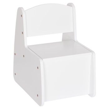 KID'S CHAIR WITH STORAGE SPACE RICKI FK18343.03 PLYWOOD/MDF IN WHITE 33x43x47Hcm