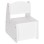 KID'S CHAIR WITH STORAGE SPACE RICKI FK18343.03 PLYWOOD/MDF IN WHITE 33x43x47Hcm