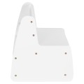 KIDS' BENCH WITH STORAGE RICKI FK18342.03 MDF & PLYWOOD IN WHITE 63x43x47Hcm. KIDS' BENCH WITH STORAGE RICKI FK18342.03 MDF & PLYWOOD IN WHITE 63x43x47Hcm.