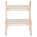 KIDS' STEP STOOL RICKI FK18340.01 MDF & PLYWOOD IN NATURAL 33x43.5x40.5Hcm. KIDS' STEP STOOL RICKI FK18340.01 MDF & PLYWOOD IN NATURAL 33x43.5x40.5Hcm.