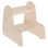 KIDS' STEP STOOL RICKI FK18340.01 MDF & PLYWOOD IN NATURAL 33x43.5x40.5Hcm.