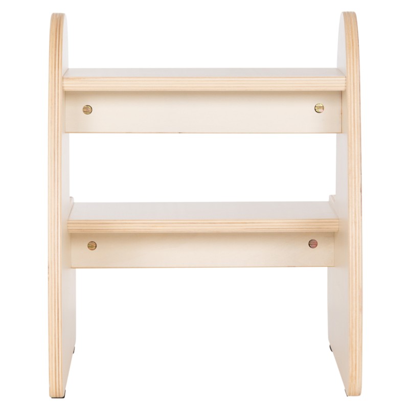 KIDS' STEP STOOL RICKI FK18340.01 MDF & PLYWOOD IN NATURAL 33x43.5x40.5Hcm. KIDS' STEP STOOL RICKI FK18340.01 MDF & PLYWOOD IN NATURAL 33x43.5x40.5Hcm.