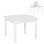 KIDS' TABLE WITH STORAGE SPACE RICKI FK18339.03 MDF & BIRCH WOOD IN WHITE 65x65x47Hcm.