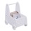KIDS' STROLLER/CART RICKI FK18341.03 MDF & PLYWOOD IN WHITE 33x45x50Hcm.