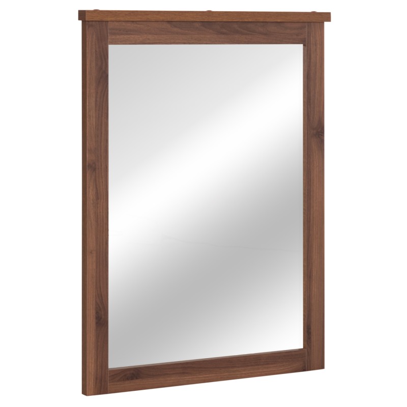 MIRROR CARYS FK314.11 MELAMINE IN WALNUT 73x4(thickness)x93Hcm. MIRROR CARYS FK314.11 MELAMINE IN WALNUT 73x4(thickness)x93Hcm.