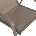 OUTDOOR 5PCS DINING SET LEON FK10882.14 TABLE & 4 ARMCHAIRS--CHAMPAGNE COLOR