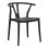 OUTDOOR DINING CHAIR BRAVE FK6625.02 POLPYPROPYLENE IN BLACK 47x42x84.5Hcm