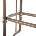 OUTDOOR DINING SET 5PCS ADAM FK10727.04 METAL CHAIRS & TABLE 110x60cm CHAMPAGNE