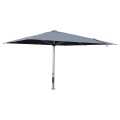 PROFESSIONAL UMBRELLA 4x4x3.55FK GLADELL FK6605.01 ANODIZED ALUMINUM--ACRYLIC SHADE IN GREY PROFESSIONAL UMBRELLA 4x4x3.55FK GLADELL FK6605.01 ANODIZED ALUMINUM--ACRYLIC SHADE IN GREY