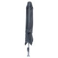 PROFESSIONAL UMBRELLA 4x4x3.55FK GLADELL FK6605.01 ANODIZED ALUMINUM--ACRYLIC SHADE IN GREY PROFESSIONAL UMBRELLA 4x4x3.55FK GLADELL FK6605.01 ANODIZED ALUMINUM--ACRYLIC SHADE IN GREY