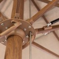 PROFESSIONAL UMBRELLA 4x4m GLADELL FK6605.02 HEAT TRANSFER ALUMINUM--ACRYLIC SHADE IN SAND BEIGE PROFESSIONAL UMBRELLA 4x4m GLADELL FK6605.02 HEAT TRANSFER ALUMINUM--ACRYLIC SHADE IN SAND BEIGE