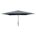PROFESSIONAL ALUMINUM UMBRELLA 5x5m POLLIN FK6606.01 ACRYLIC SHADE IN GREY PROFESSIONAL ALUMINUM UMBRELLA 5x5m POLLIN FK6606.01 ACRYLIC SHADE IN GREY