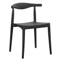 OUTDOOR DINING CHAIR ALOR FK6624.02 POLYPROPYLENE IN BLACK 47x55x74.5Hcm. OUTDOOR DINING CHAIR ALOR FK6624.02 POLYPROPYLENE IN BLACK 47x55x74.5Hcm.
