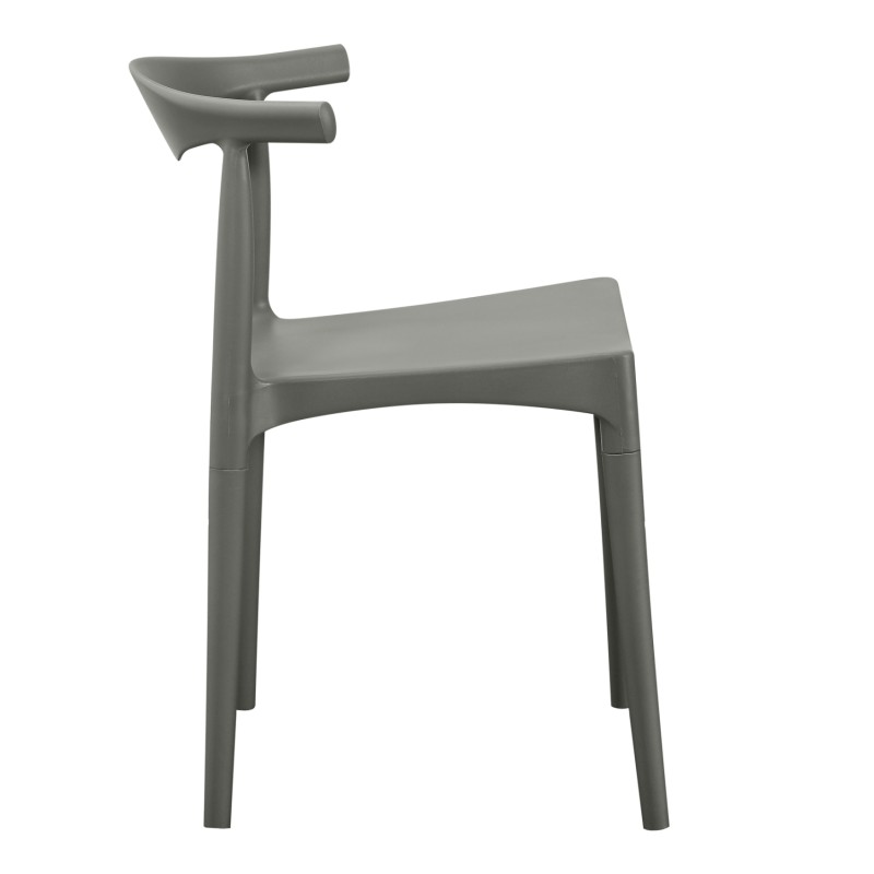 OUTDOOR DINING CHAIR ALOR FK6624.05 POLYPROPYLENE IN OLIVE GREEN 47x55x74.5Hcm. OUTDOOR DINING CHAIR ALOR FK6624.05 POLYPROPYLENE IN OLIVE GREEN 47x55x74.5Hcm.
