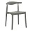OUTDOOR DINING CHAIR ALOR FK6624.05 POLYPROPYLENE IN OLIVE GREEN 47x55x74.5Hcm.