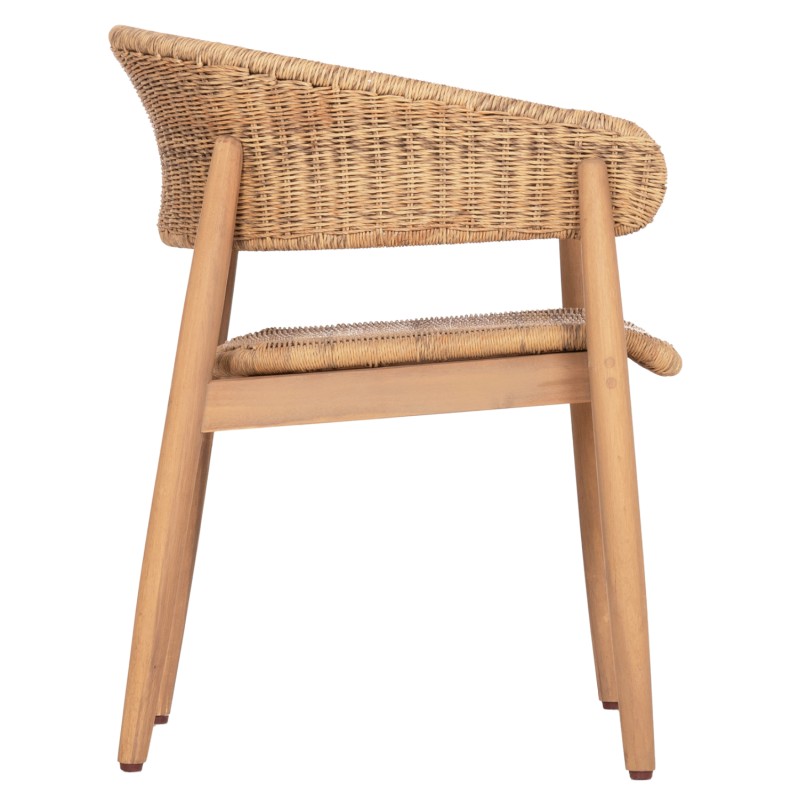 DINING CHAIR CORT FK6447 ACACIA WOOD & ROPE IN NATURAL COLORS 62x54x74Hcm. DINING CHAIR CORT FK6447 ACACIA WOOD & ROPE IN NATURAL COLORS 62x54x74Hcm.