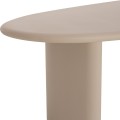 DINING TABLE OVAL VOLPE FK6599.02 FIBER CEMENT IN BEIGE 240x106x75Hcm DINING TABLE OVAL VOLPE FK6599.02 FIBER CEMENT IN BEIGE 240x106x75Hcm