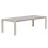 DINING TABLE PUNDER FK6483.02 ALUMINUM IN CREAM WHITE--SINTERED STONE TOP 220x100x76Hcm.
