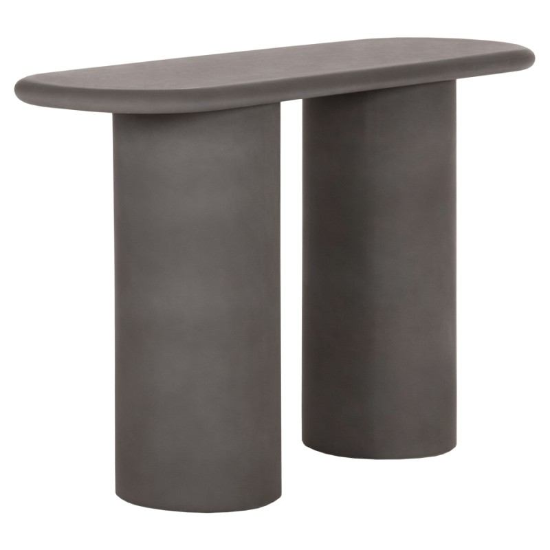 CONSOLE KENJI FK6584.01 FIBER CEMENT IN GREY--140x40x77Hcm.