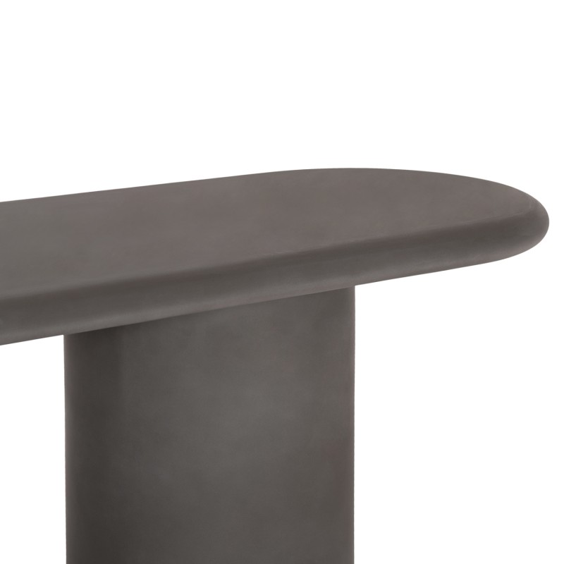 CONSOLE KENJI FK6584.01 FIBER CEMENT IN GREY--140x40x77Hcm.