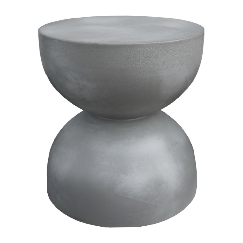 ROUND STOOL ZINI FK6580.01 FIBER CEMENT IN GREY Φ35x43Hcm. ROUND STOOL ZINI FK6580.01 FIBER CEMENT IN GREY Φ35x43Hcm.