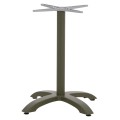 ALUMINUM TABLE BASE FK460.28 GREEN 66x66x72Hcm. CROSS 48x48cm. ALUMINUM TABLE BASE FK460.28 GREEN 66x66x72Hcm. CROSS 48x48cm.