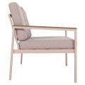 OUTDOOR 2-SEATER SOFA SAFIN FK6279.04 ALUMINUM & CUSHIONS IN CAPPUCCINO 140x70x77Hcm. OUTDOOR 2-SEATER SOFA SAFIN FK6279.04 ALUMINUM & CUSHIONS IN CAPPUCCINO 140x70x77Hcm.