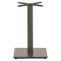 TABLE BASE FK438.28 METAL IN GREEN-HEIGHT ADJUSTERS 46x46x72Hcm. TABLE BASE FK438.28 METAL IN GREEN-HEIGHT ADJUSTERS 46x46x72Hcm.