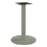 TABLE BASE FK419.28 METALLIC (STEEL) IN GREEN WITH HEIGHT ADJUSTERS Φ45Χ72Hcm.