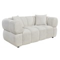 SOFA 2-SEATER NORIKA FK3332.02 ECRU FABRIC 172x91x72Hcm. SOFA 2-SEATER NORIKA FK3332.02 ECRU FABRIC 172x91x72Hcm.