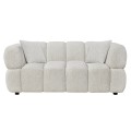 SOFA 2-SEATER NORIKA FK3332.02 ECRU FABRIC 172x91x72Hcm. SOFA 2-SEATER NORIKA FK3332.02 ECRU FABRIC 172x91x72Hcm.