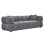 SOFA 3-SEATER NORIKA FK3331.01 GREY FABRIC 220x88x85Hcm.