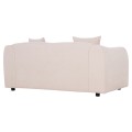 SOFA 2-SEATER JUNOA FK3334.02 ECRU FABRIC 172x89x85Hcm. SOFA 2-SEATER JUNOA FK3334.02 ECRU FABRIC 172x89x85Hcm.