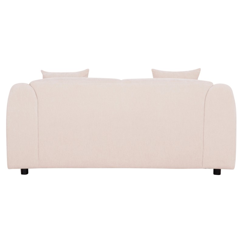 SOFA 2-SEATER JUNOA FK3334.02 ECRU FABRIC 172x89x85Hcm. SOFA 2-SEATER JUNOA FK3334.02 ECRU FABRIC 172x89x85Hcm.
